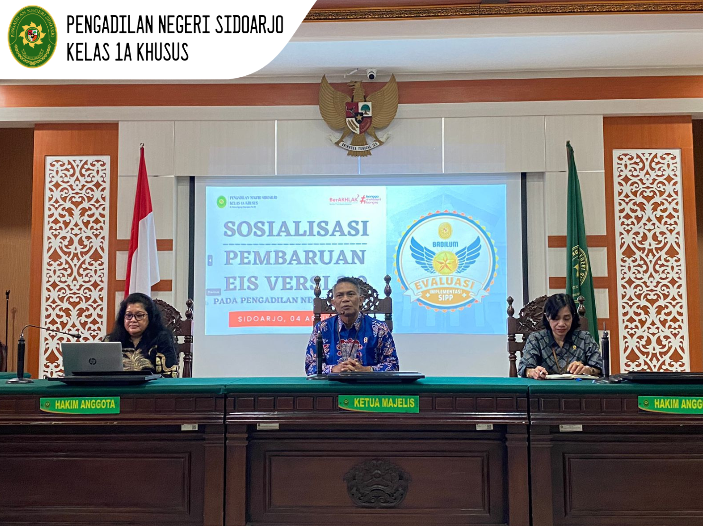 SOSIALISASI PEMBARUAN EVALUASI IMPLEMENTASI SIPP (EIS) VERSI 3.0